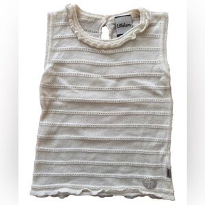 Lillelam Kids Wool Vest, Size 2y